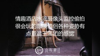 情趣酒店水滴摄像头监控偷拍很会玩的眼镜情侣各种姿势有点重温玉蒲团的感觉