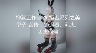 禅狱工作室-抗拒者系列之美早子-苦修，锁逼器、乳夹、舌夹伺候