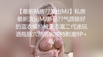 【最新私房??流出MJ】私房最新流出MJ新品??气质极好的蓝衣模特被变态富二代迷玩酒瓶插穴然后啪啪特刺激9P+4V