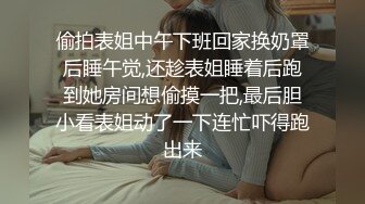 偷拍表姐中午下班回家换奶罩后睡午觉,还趁表姐睡着后跑到她房间想偷摸一把,最后胆小看表姐动了一下连忙吓得跑出来