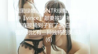 媚黑绿帽淫妻NTR绿帽淫妻大神〖vince〗献妻挨操 被黑肉棒直接捅到子宫了 黑白碰撞强烈对比有一种独特的美感1 (6)