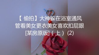 【 偷拍】大神躲在浴室通风管看美女更衣美女喜欢扣屁眼[某房原版]（上） (2)