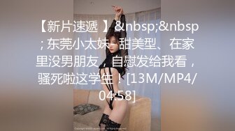 【新片速遞 】&nbsp;&nbsp; 东莞小太妹- 甜美型、在家里没男朋友，自慰发给我看，骚死啦这学生！[13M/MP4/04:58]