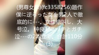 (男尊女卑)(fc3358256)題作僕に逆らった女を男2人で徹底的に---。女は絶叫し、大号泣。 仲良しエッチとガチ泣---の2本立て。合計110分 (3)