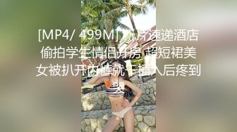 [MP4/ 499M] 新片速递酒店偷拍学生情侣开房 超短裙美女被扒开内裤就干插入后疼到哭