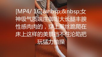 [MP4/ 1G]&nbsp;&nbsp;女神级气质端庄御姐大长腿丰腴性感肉肉的，穿上黑丝跪爬在床上这样的美景挡不住沦陷把玩猛力抽操