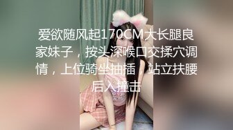 爱欲随风起170CM大长腿良家妹子，按头深喉口交揉穴调情，上位骑坐抽插，站立扶腰后入撞击