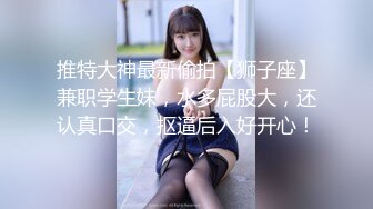 推特大神最新偷拍【狮子座】兼职学生妹，水多屁股大，还认真口交，抠逼后入好开心！