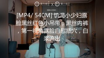 [MP4/ 540M] 饥渴小少妇露脸黑丝红色小吊带，黑丝内裤，第一视角露脸自慰插穴，白浆流出