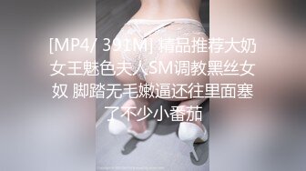 [MP4/ 391M] 精品推荐大奶女王魅色夫人SM调教黑丝女奴 脚踏无毛嫩逼还往里面塞了不少小番茄