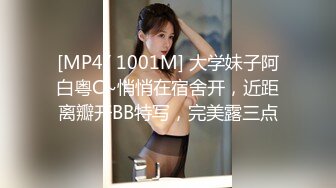 [MP4/ 1001M] 大学妹子阿白粤C~悄悄在宿舍开，近距离瓣开BB特写，完美露三点