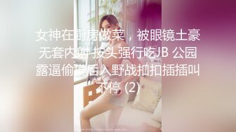 女神在厨房做菜，被眼镜土豪无套内射 按头强行吃JB 公园露逼偷摸后入野战扣扣插插叫不停 (2)