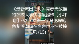 《最新流出福利》青春无敌推特在校大学生眼镜骚妹【小呼噜】私拍~裸舞一字马肥厚鲍鱼紫薇潮喷在宿舍也不怕被撞见 (15)