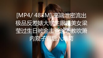 [MP4/ 488M] 高端泄密流出极品反差婊大学生眼镜美女梁莹过生日被金主爸爸调教吹箫内窥子宫后入爆菊