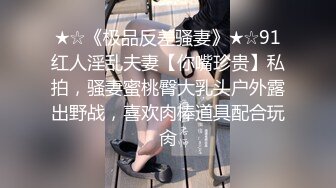 ★☆《极品反差骚妻》★☆91红人淫乱夫妻【你嘴珍贵】私拍，骚妻蜜桃臀大乳头户外露出野战，喜欢肉棒道具配合玩肏