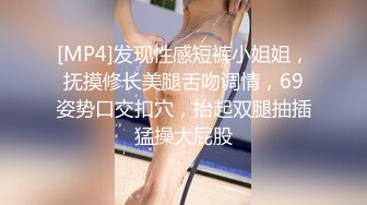 [MP4]发现性感短裤小姐姐，抚摸修长美腿舌吻调情，69姿势口交扣穴，抬起双腿抽插猛操大屁股