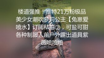 楼道强推！推特21万粉极品美少女潮吹萝莉公主【兔崽爱喷水】订阅私拍②，可盐可甜各种制服人前户外露出道具紫薇喷喷喷