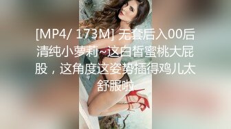 [MP4/ 173M] 无套后入00后清纯小萝莉~这白皙蜜桃大屁股，这角度这姿势插得鸡儿太舒服啦