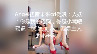 Angel初音未来cd伪娘：人妖：你是我的母狗，你是小鸡吧骚逼，快说。gay：我是主人的小母狗！