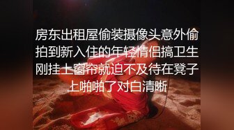 房东出租屋偷装摄像头意外偷拍到新入住的年轻情侣搞卫生刚挂上窗帘就迫不及待在凳子上啪啪了对白清晰