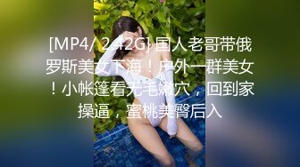 [MP4/ 2.42G] 国人老哥带俄罗斯美女下海！户外一群美女！小帐篷看无毛嫩穴，回到家操逼，蜜桃美臀后入