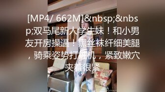 [MP4/ 662M]&nbsp;&nbsp;双马尾新人学生妹！和小男友开房操逼！黑丝袜纤细美腿，骑乘姿势打桩机，紧致嫩穴夹着很紧