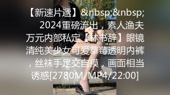 【新速片遞】&nbsp;&nbsp;⚡⚡2024重磅流出，素人渔夫万元内部私定【林书辞】眼镜清纯美少女可爱草莓透明内裤，丝袜手足交自摸，画面相当诱惑[2780M/MP4/22:00]