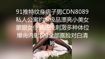 91推特纹身痞子男CDN8089私人公寓约炮极品漂亮小美女蒙眼女仆装还说刺激多种体位爆肏内射粉B全部露脸对白清晰