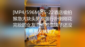 [MP4/596MB]5-22酒店偷拍猴急大块头男友强行扑倒刚花完妆的女友干炮可惜妹子还没爽男友就射了